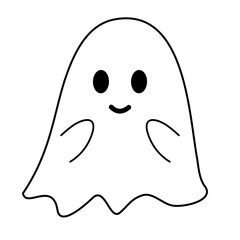 Cute Smily Ghost 