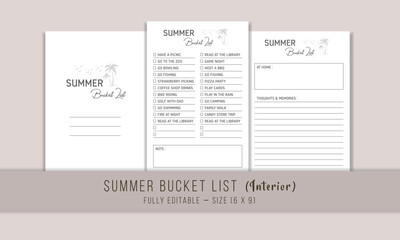 Summer bucket list kdp interior design