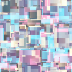 Geometric seamless abstract pattern low poly style.