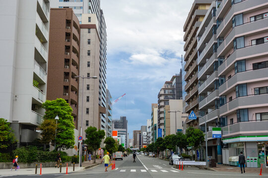 大阪の下町の風景