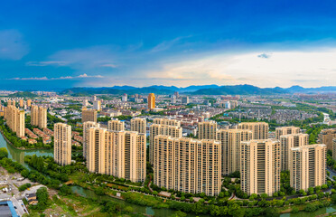 Urban Scenery of Shaoxing, Zhejiang Province, China
