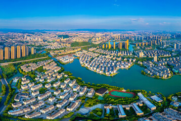 Urban Scenery of Shaoxing, Zhejiang Province, China