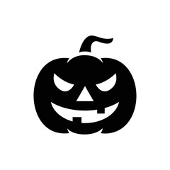 halloween pumpkin icon vector design template