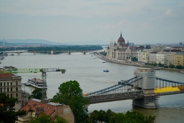 Naklejka na ściany i meble Budapest Hungary 2022 June