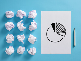 Market share, target audience or conducting the market segmentation right concept.