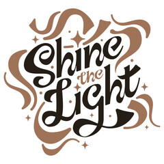 Custom Lettering with Star Vector