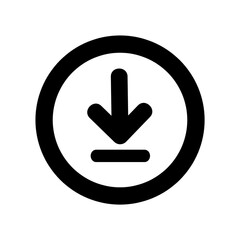 Download arrow circle icon 