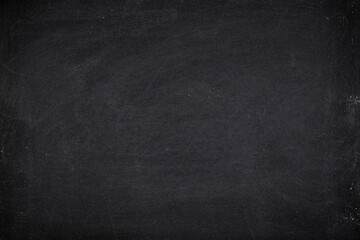 Abstract Chalk rubbed out on blackboard or chalkboard texture. clean school board for background or...