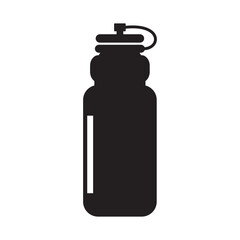 sports water bottle icon vector illustration  symbol