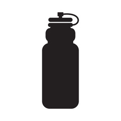 sports water bottle icon vector illustration  symbol