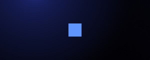 Digital blue square logo placeholder background