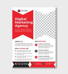 Corporate business flyer template design marketing, business proposal, promotion, advertising