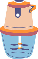 Mixer or blender, cooking and preparing smoothie