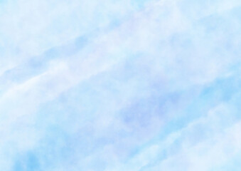 紫と水色の水彩風の背景素材