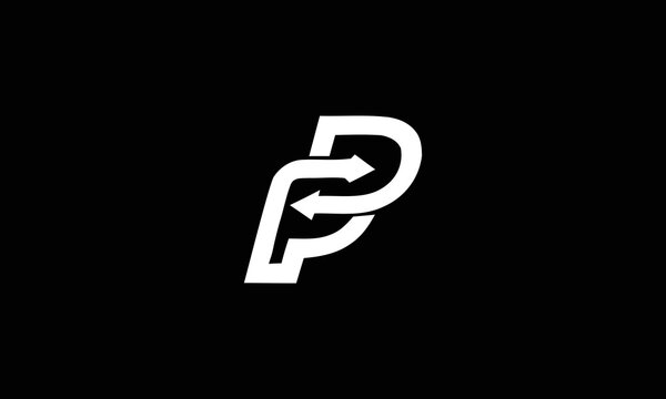 Minimal letter PP logo design. Creative, Premium Minimal emblem design template. Graphic Alphabet Symbol for Corporate Business Identity