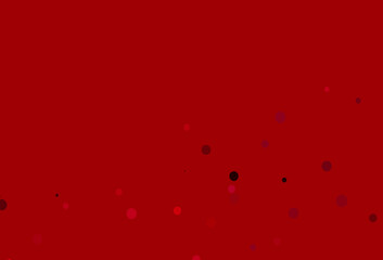 Light Purple, Pink vector template with circles.