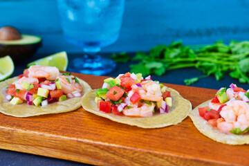 Tostada de Ceviche
セビーチェのトスターダ（メキシコ料理）
