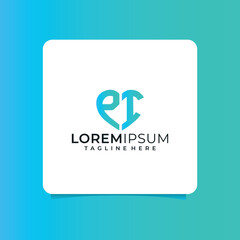   pi letter design for logo and icon.az typography for technology, business and real estate brand.az monogram logo.vector