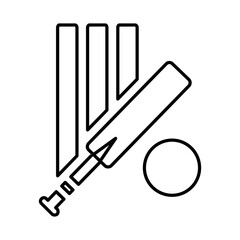 Cricket Ball Stump,Cricket Equipment icon
