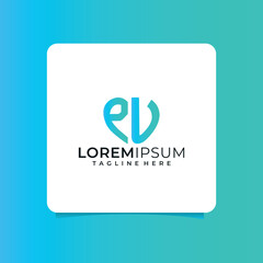   pu letter design for logo and icon.az typography for technology, business and real estate brand.az monogram logo.vector