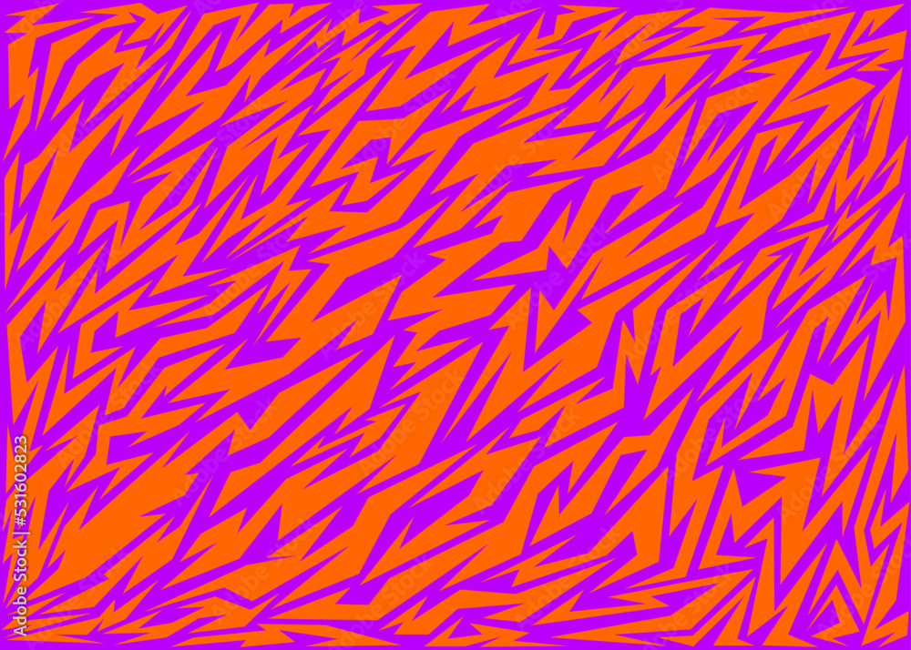 Poster abstract background with seamless sharp, zigzag and arrow pattern