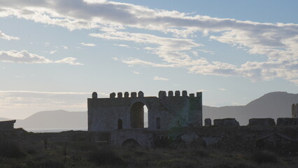 Obraz premium fortress called Methoni in Peloponnes, Greece