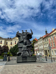 Fototapeta premium Monument to the Struggle and Martyrdom of the Bydgoszcz Region