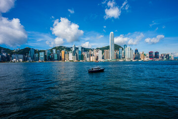 Hong Kong Cityscape at Morning