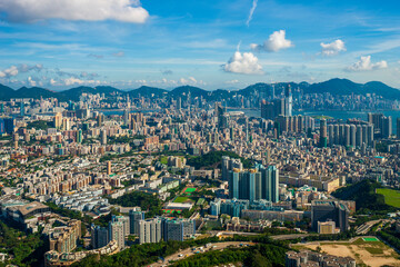 Hong Kong Cityscape from Kowloon Peak