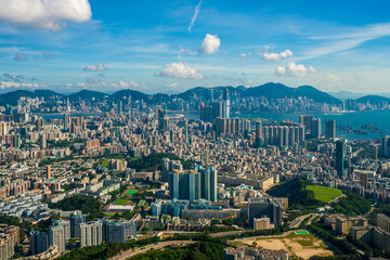Hong Kong Cityscape from Kowloon Peak