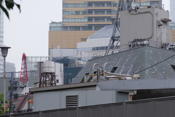 東京都赤坂2丁目から見える街並