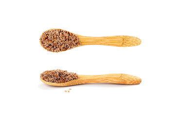 Plantago Ovata Seeds Isolated, Psyllium Husk, Isabgol Ispaghula