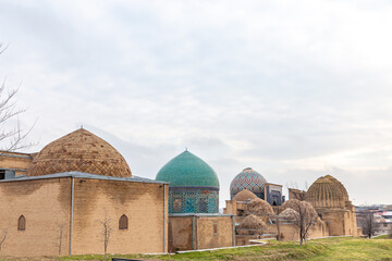 Shahi Zinda Memorial Complex. Samarkand city, Uzbekistan.