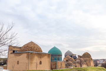 Shahi Zinda Memorial Complex. Samarkand city, Uzbekistan.