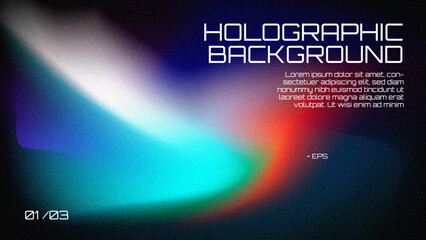 Trendy Gradient grainy texture. Soft gradient backdrop with place for text. Vector illustration for your graphic design, banner, poster, website background, smartphone background etc