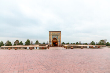 Ulugbek Observatory. Samarkand city, Uzbekistan.