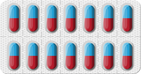 Pills for illness and pain treatment