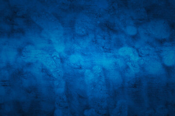 Cement wall background, dark blue gradient old wall pattern, blue abstract wall background, dark blue cement texture old wall pattern.