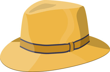 Men straw hat, straw sunhat