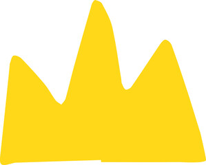 crown vector design illustration isolated on transparent background  © Olivia23
