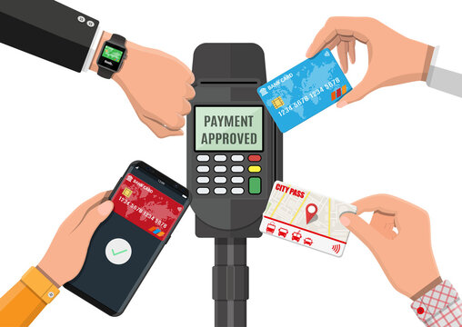 Wireless, contactless or cashless payments