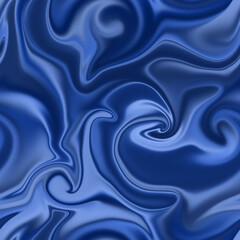 Seamless pattern. Abstract blue background. The texture of the flowing liquid. Fresh paint effect. Imitation of marble and stone. Modern futuristic backdrop. For textiles and wallpapers.	