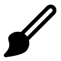 brush glyph icon