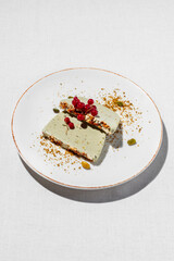 Pistachio ice cream