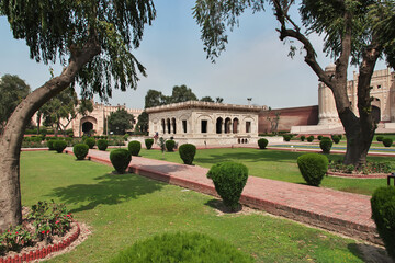 Lahore fort, vintage castle, Punjab province, Pakistan