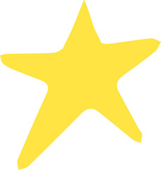 star vector design illustration isolated on transparent background