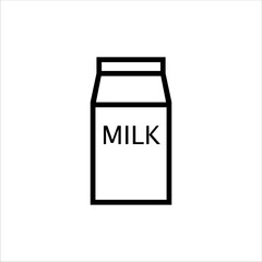 milk package vector illustration symbol