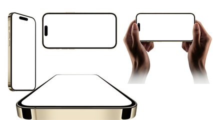 Iphone 14 pro empty background PNG