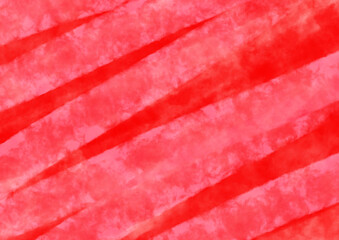 赤色のストロークの見える水彩風の背景素材