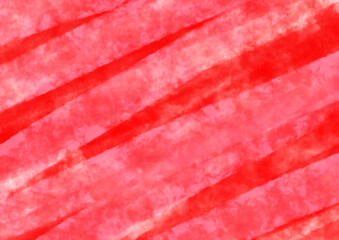 赤色のストロークの見える水彩風の背景素材